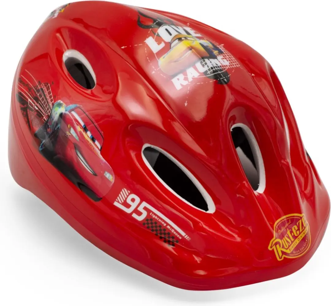 Disney Cars Fietshelm - Maat 52/56cm - Rood