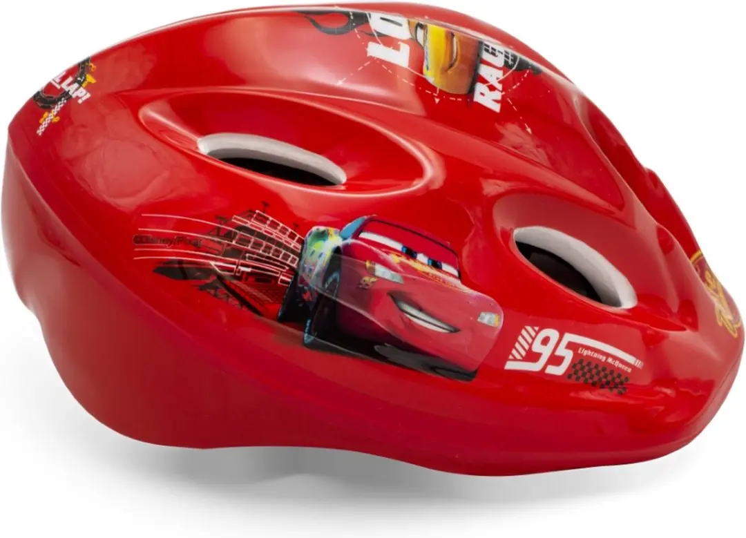 Disney Cars Fietshelm - Maat 52/56cm - Rood