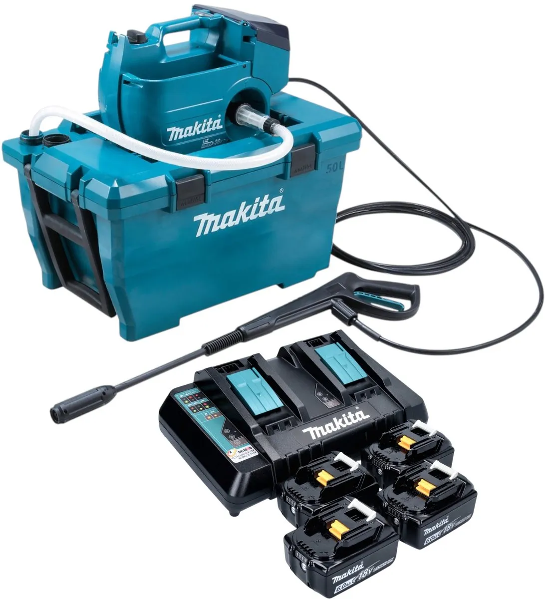 Makita DHW 080 PG4K Hogedrukreiniger 36V