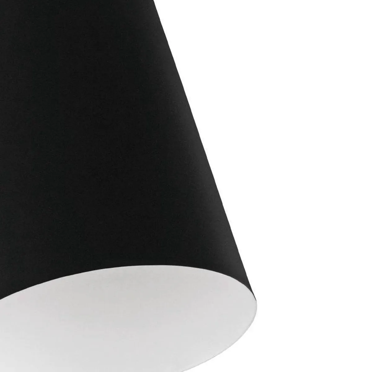 Eglo Loreto Wandlamp E27 67cm - Zwart/Wit