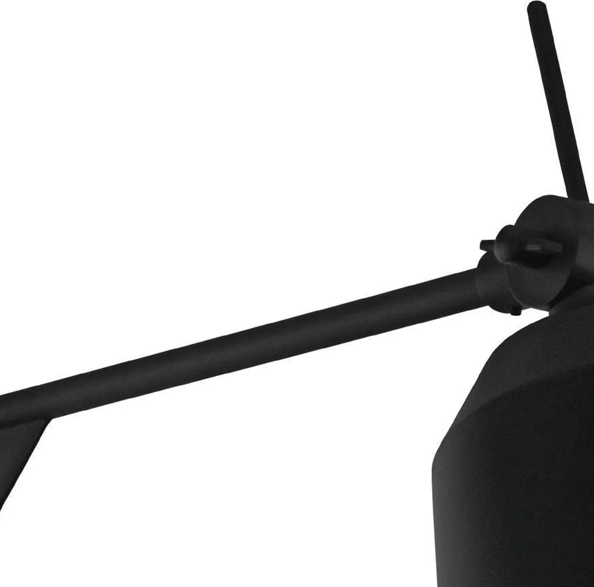 Eglo Loreto Wandlamp E27 67cm - Zwart/Wit