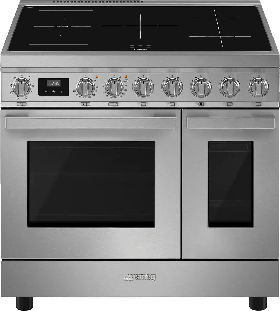 Smeg Master CPF92IMX Vrijstaand Fornuis