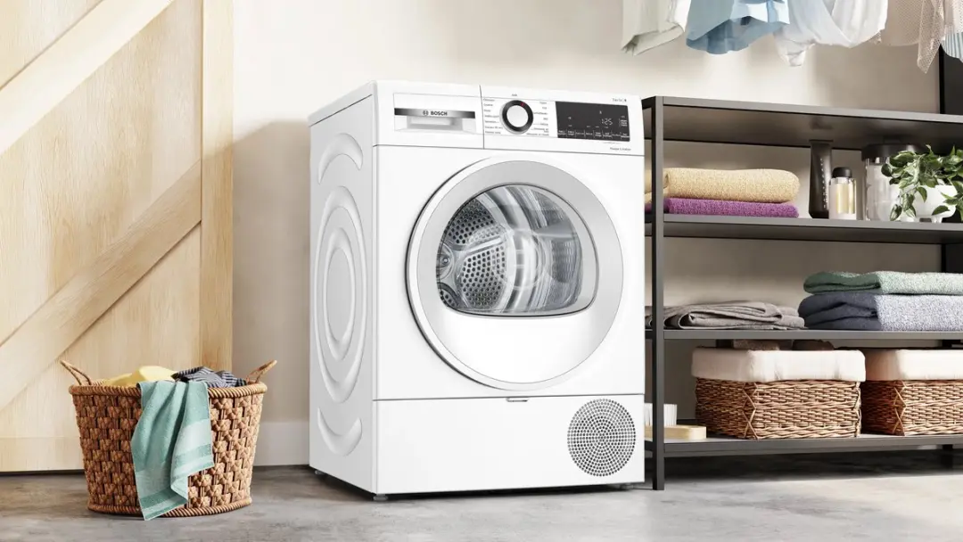 Bosch Serie 6 WQG1420DFR Wasdroger 9kg - Wit