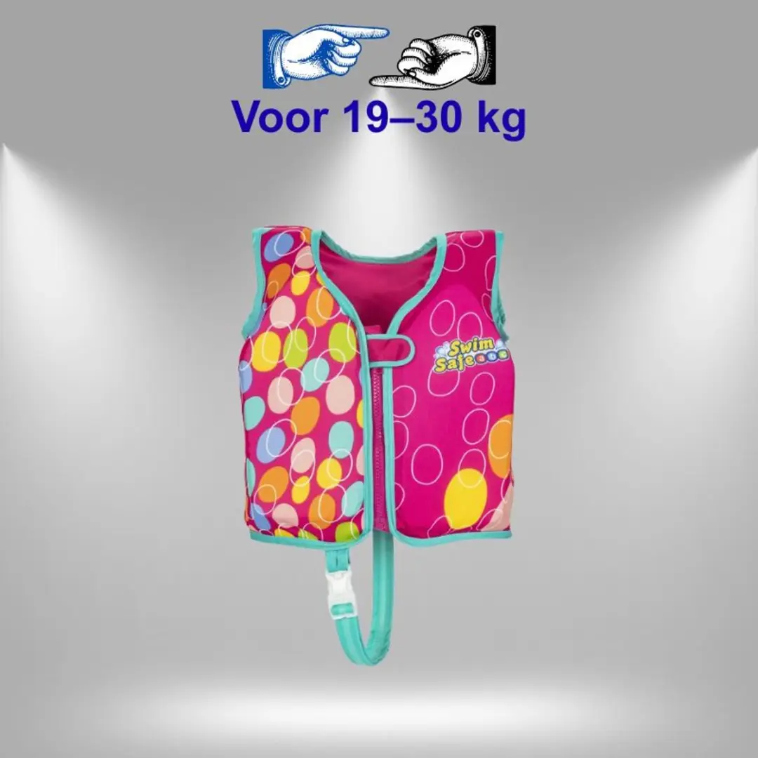 Bestway Roze Zwemvest 32177 - 56cm - 19-30kg