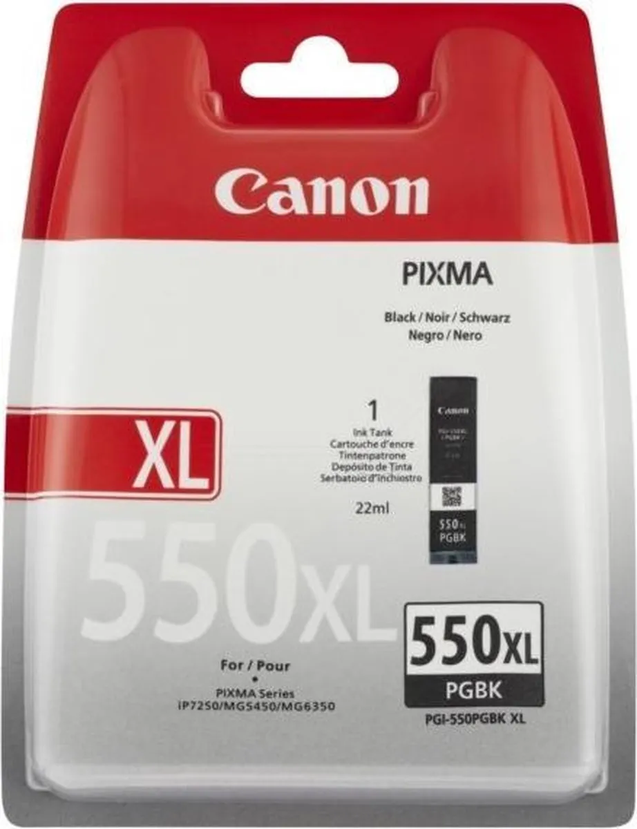 Canon PGI-550PGBKXL Inktcartridge - 500 pagina's - 22ml