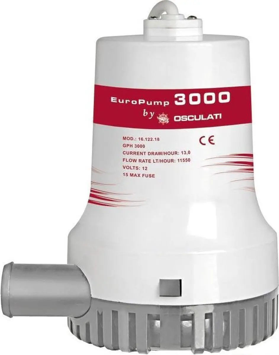 Osculati Europump II 12V Bilgepomp 192L/min