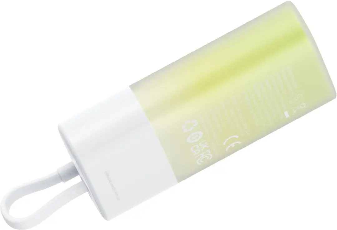 Baseus Popsicle Serie PPKDC05I Powerbank 5200mAh - 20W - Wit/ Groen
