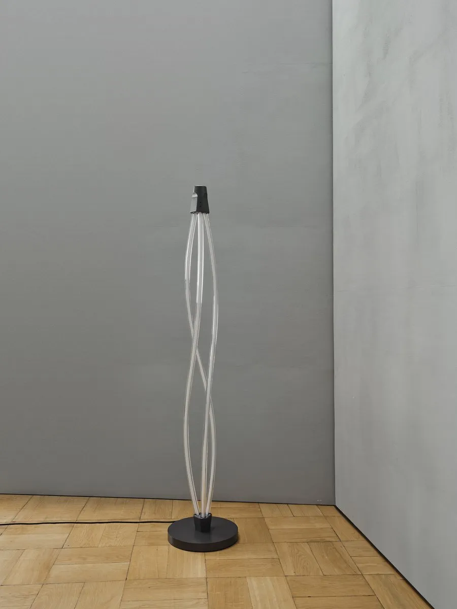 LEDVANCE Swirl Floor Vloerlamp 22W - 2400 Lm Warm Wit - Donkergrijs