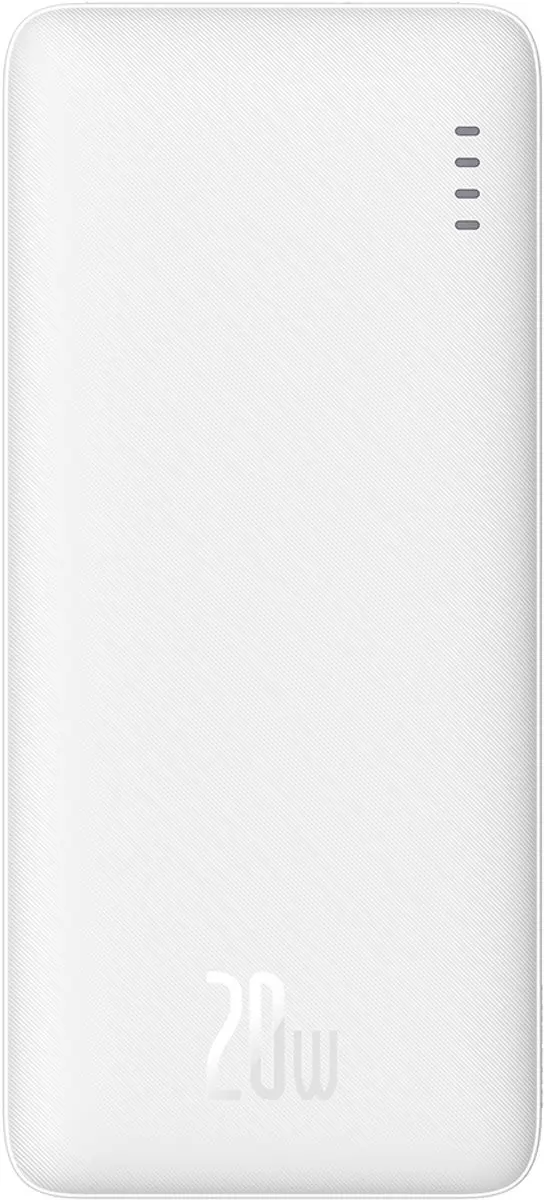 Baseus Airpow PPQD090002 Powerbank 10000mAh - 20W - Wit