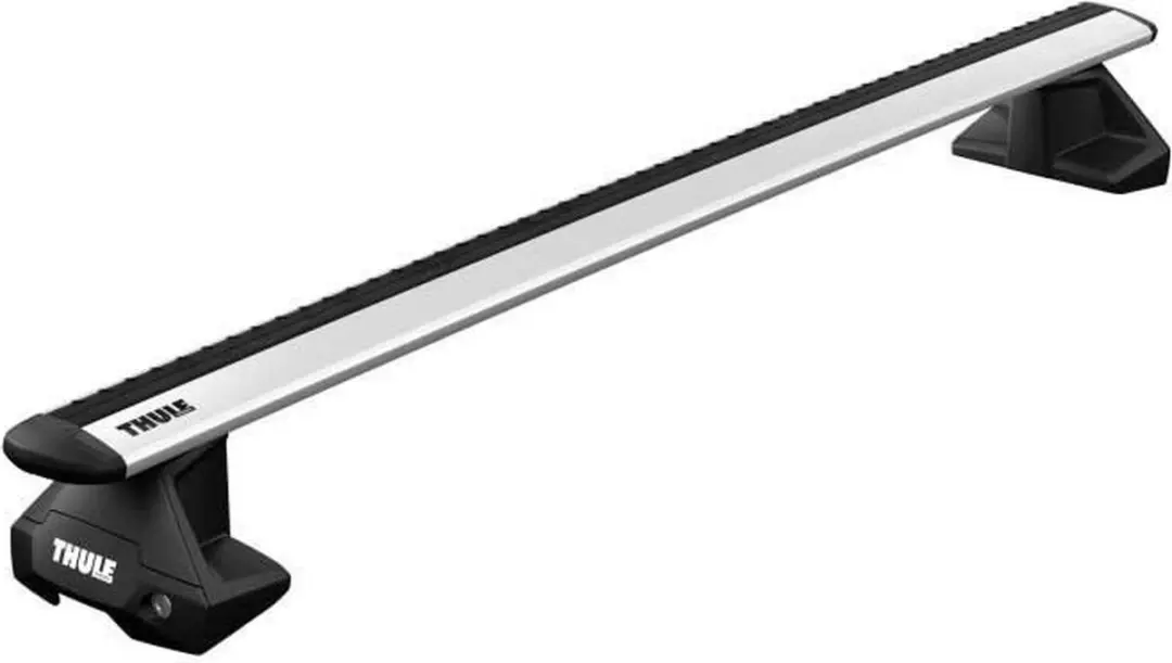 Thule Evo Clamp 7105 Voetset - 75kg - Zilver/Zwart