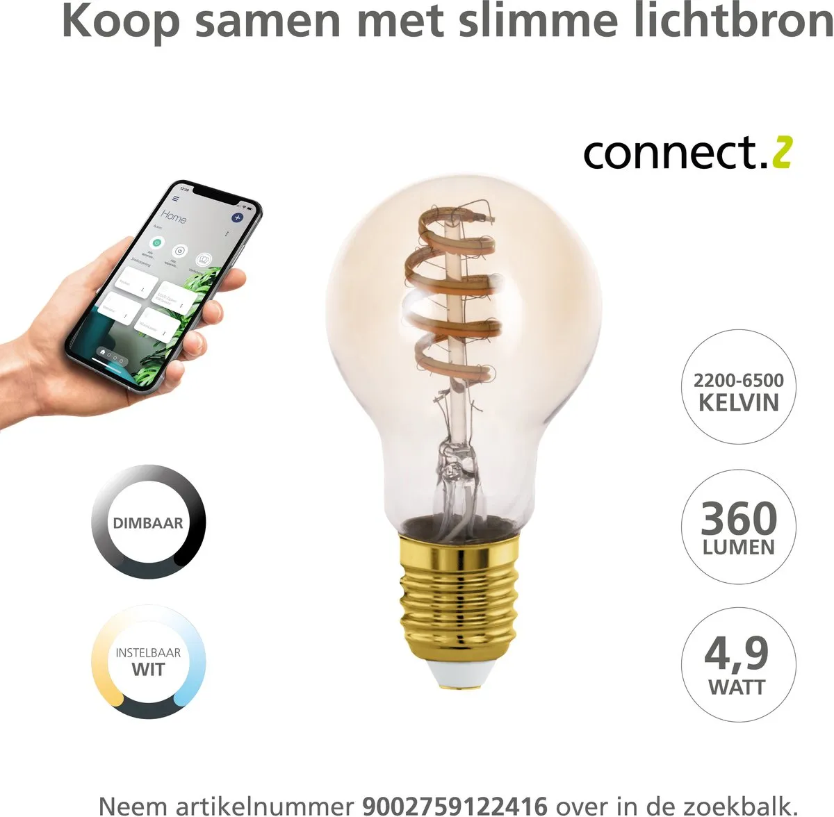 Eglo Townshend 7 Hanglamp E27 - 4 Lichtpunten - Zwart