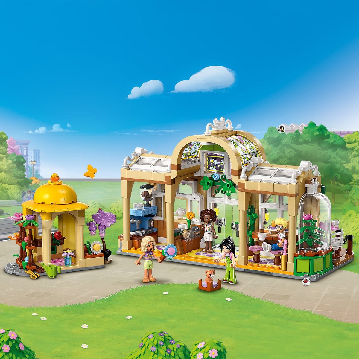 LEGO® Friends Plantencafé en Bloemenwinkel Bouwset - 42671