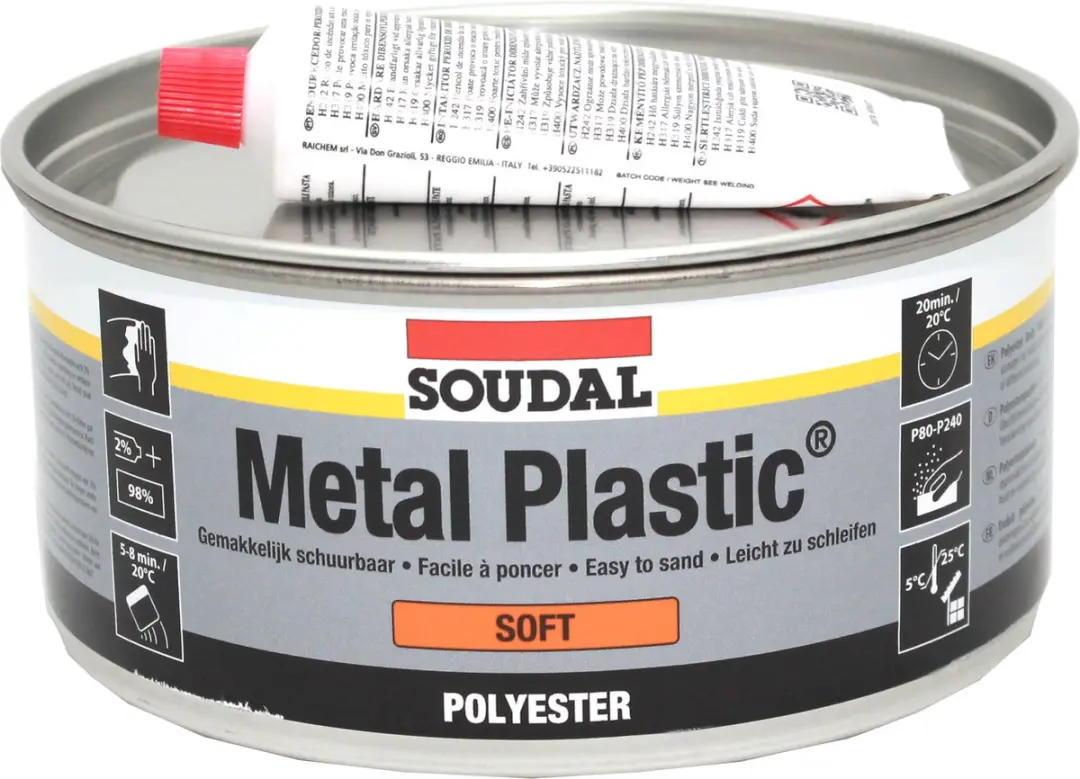 Soudal Metal Plastic Soft 2kg - Beige