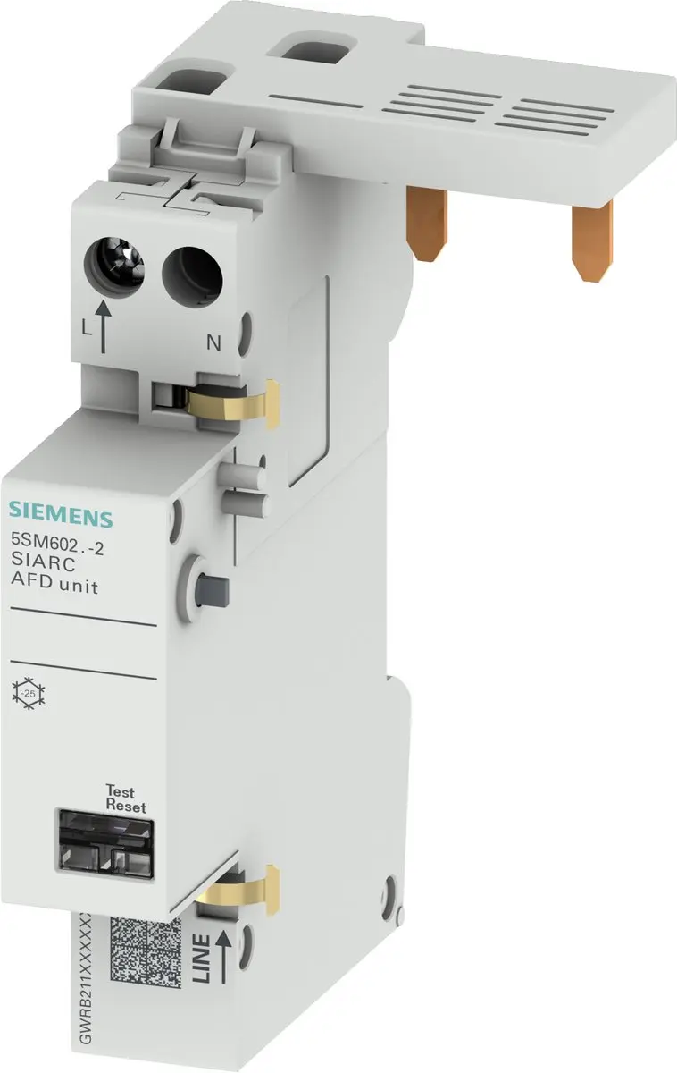 Siemens 5SM60212 Brandbeveiligingsschakelaar 2-polig