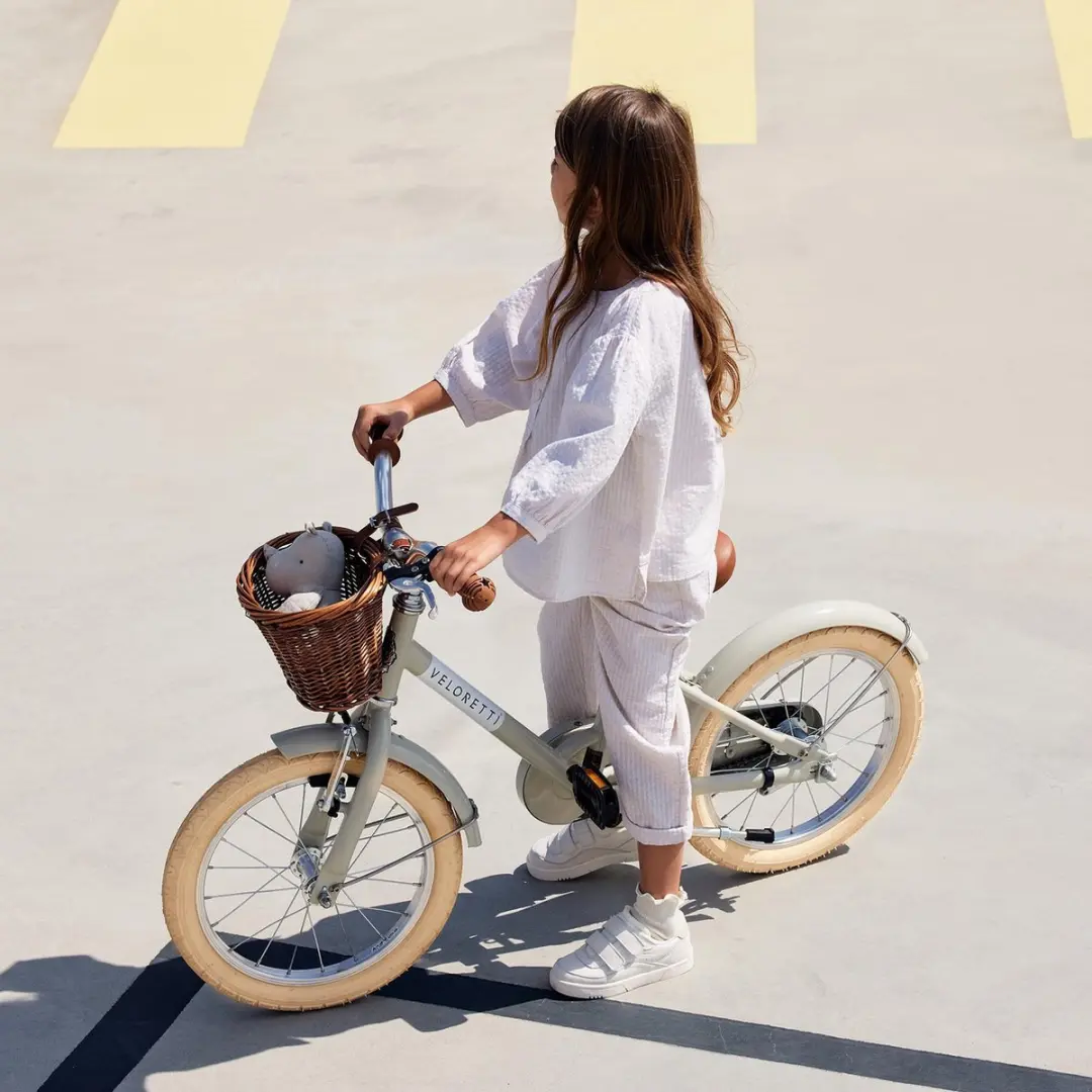 Veloretti Maxi Kinderfiets 16 Inch - Beige