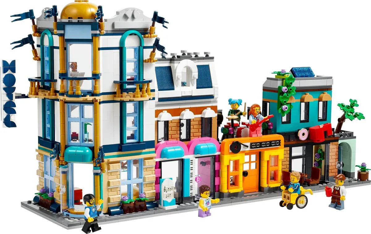 LEGO Creator 3-in-1 Hoofdstraat 31141 - 1459 Stukken