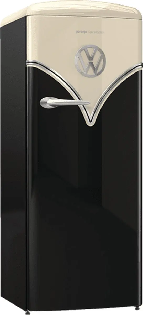Gorenje OBRB 153 BK Retro Koelkast - 260L - Zwart