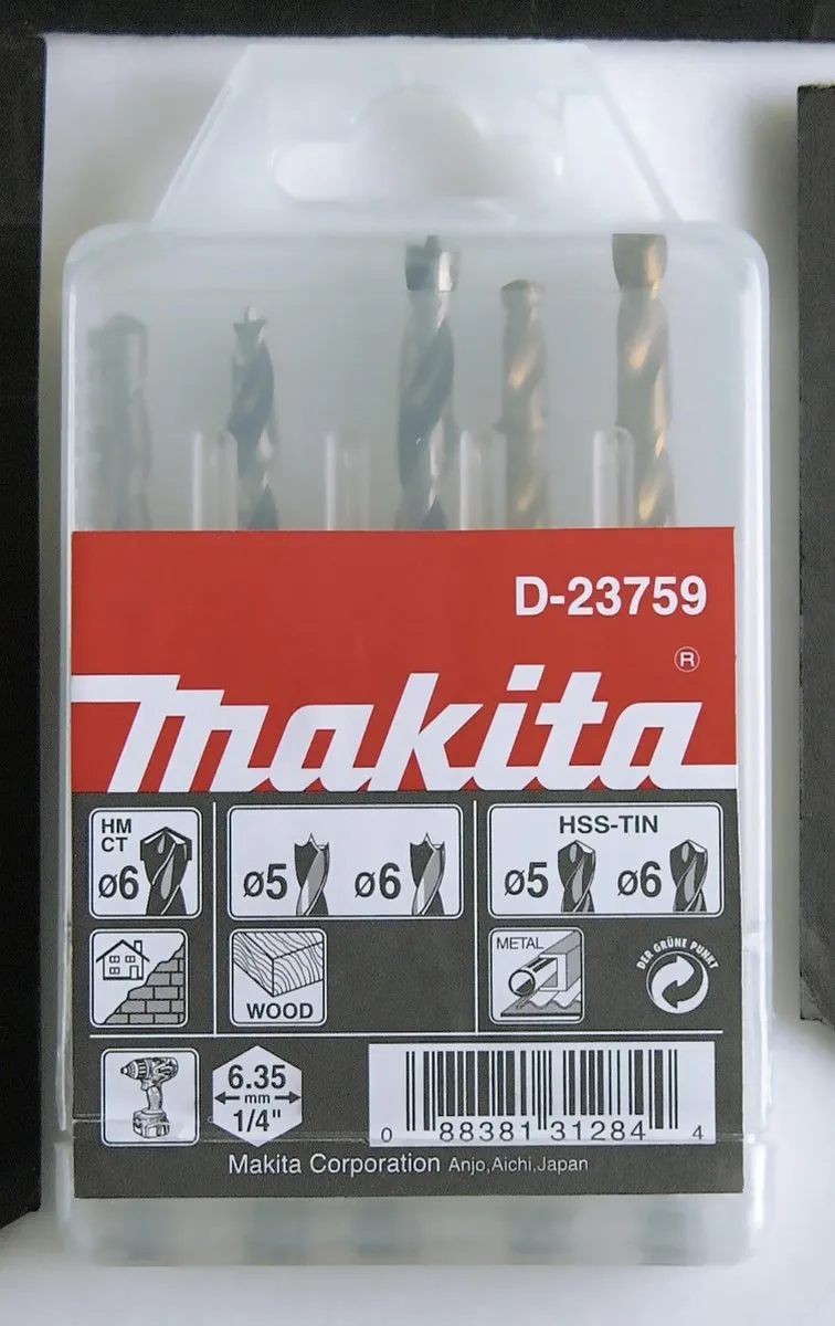 Makita D-23759 Borenset 1/4" Vorm E