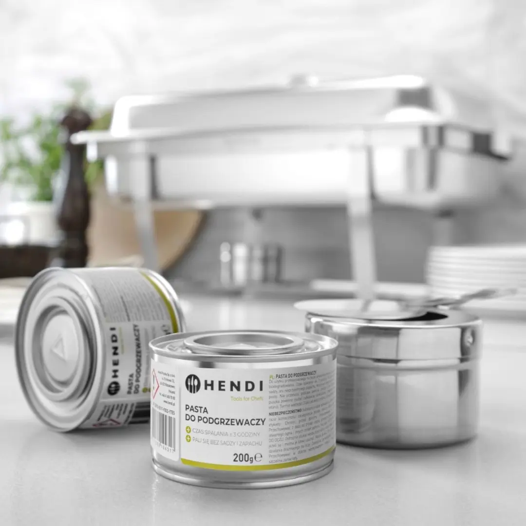 Hendi Bio Ethanol Pasta voor Verwarmers 200g - 72 Stuks