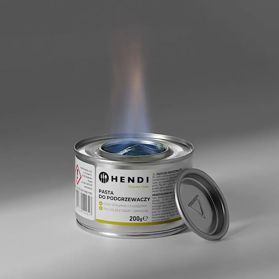 Hendi Bio Ethanol Pasta voor Verwarmers 200g - 72 Stuks