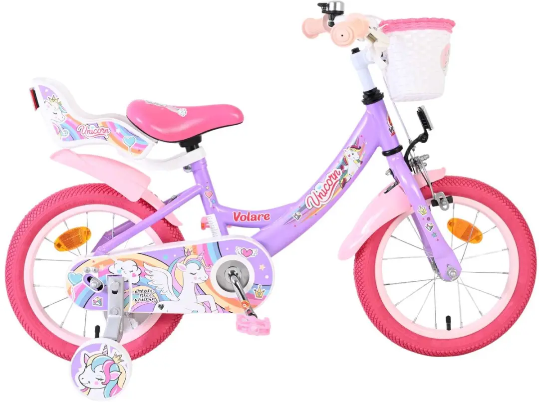 Volare Unicorn Kinderfiets 14 inch