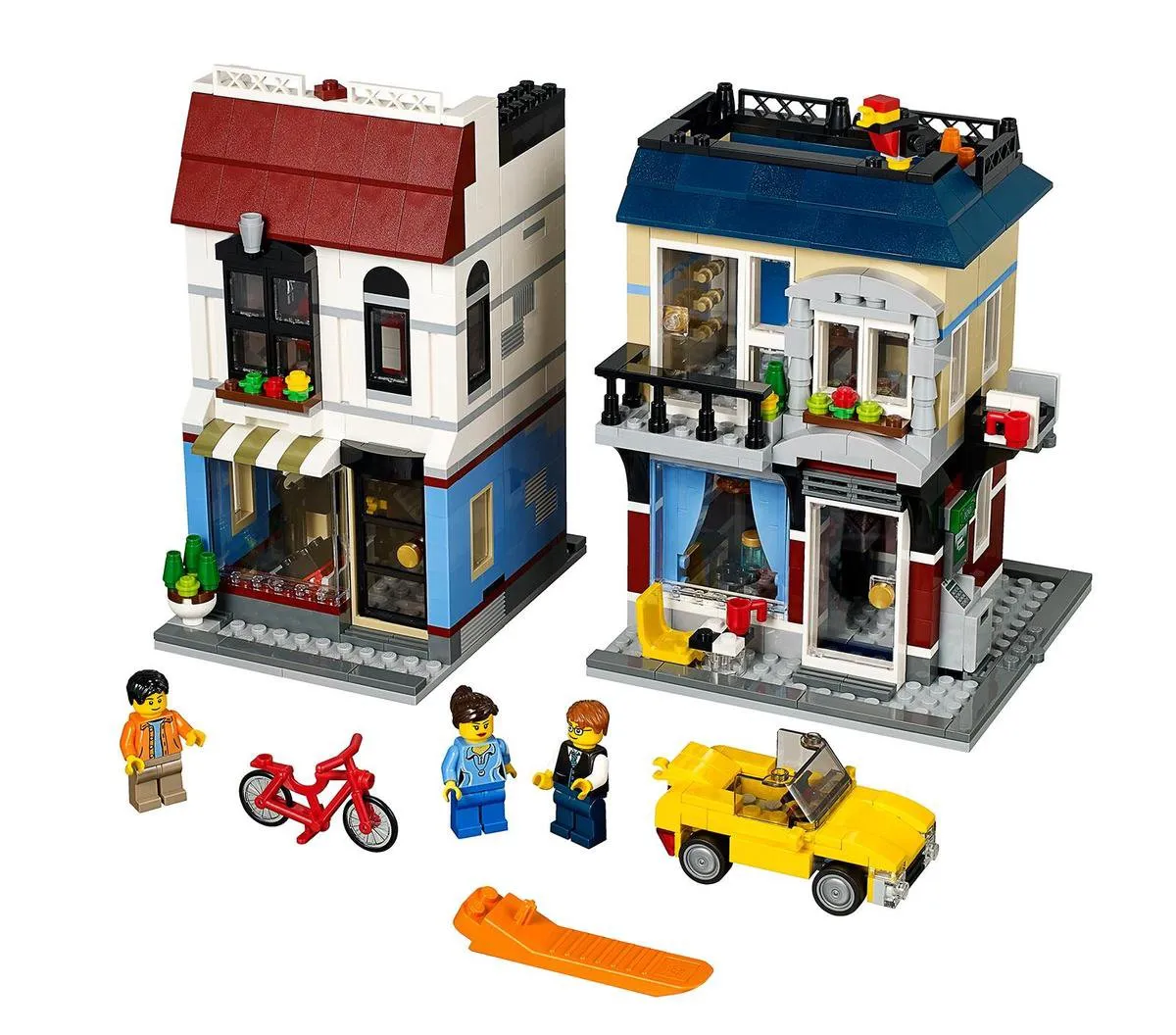 LEGO Creator Fietswinkel & Café 31026 - 1023 Stukken