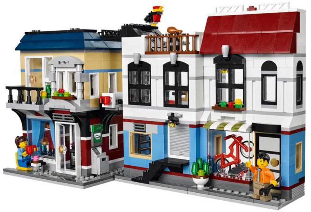 LEGO Creator Fietswinkel & Café 31026 - 1023 Stukken - afbeelding 6 van 6