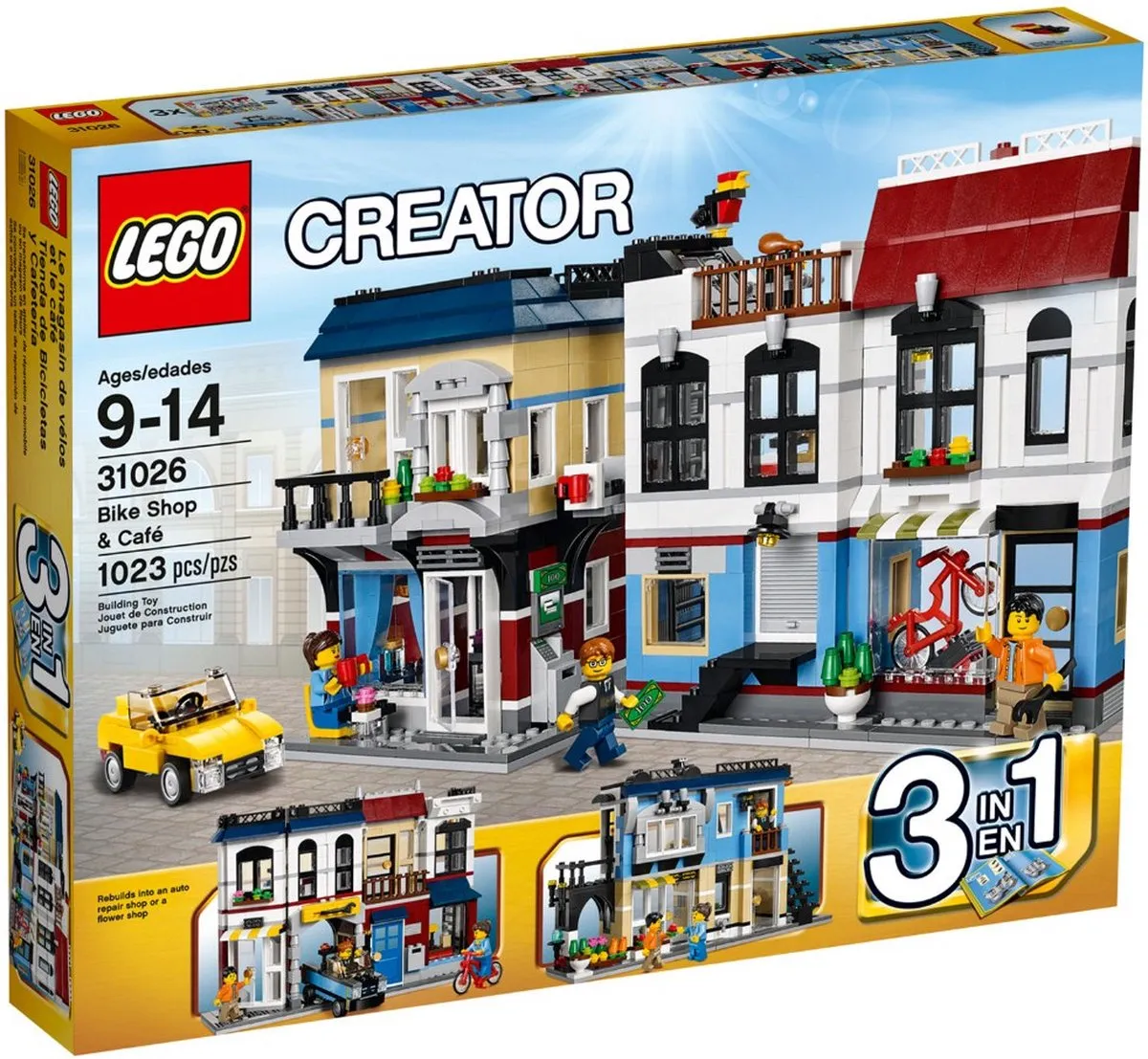 LEGO Creator Fietswinkel & Café 31026