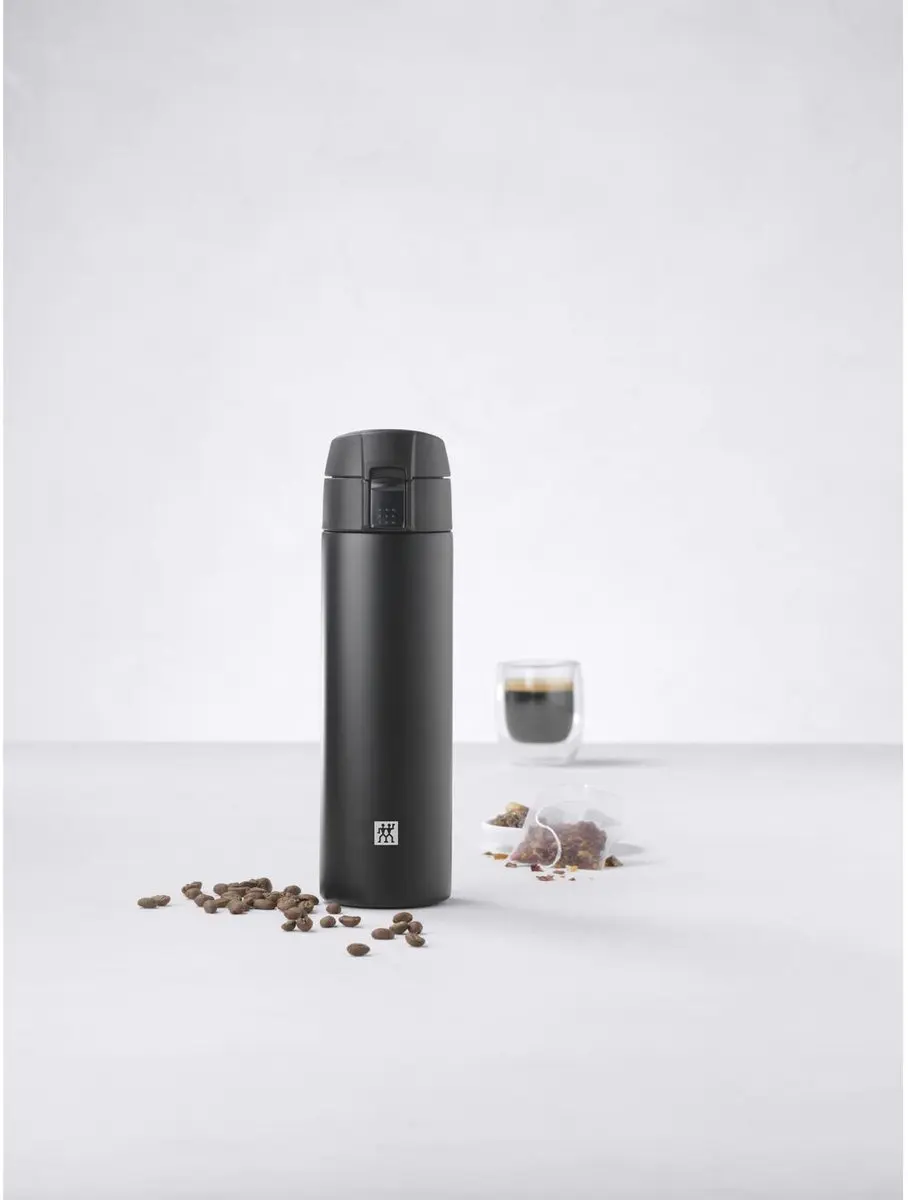 Zwilling Thermo Thermosfles 450ml - Zwart - afbeelding 6 van 6