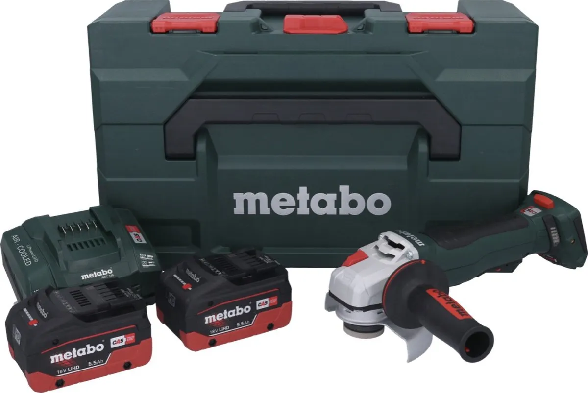 Metabo WPB 18 LT BL Haakse Accuslijper 125mm - 18V - Metaal