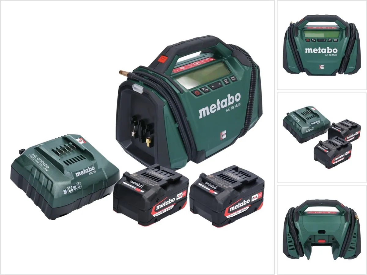 Metabo AK 18 Multi Accucompressor 18V 11 bar