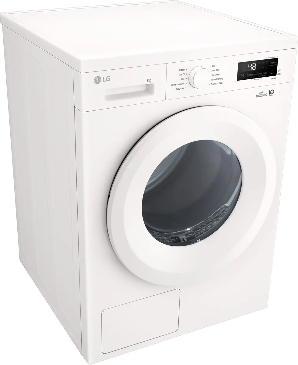 LG RHX1008NWH Warmtepompdroger 8kg