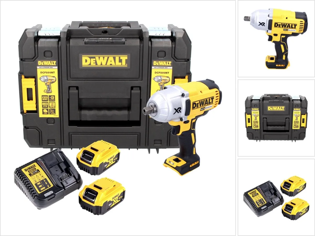 DeWalt DCF899P2 Accu Slagmoersleutel 18V - 950Nm - 2x 5.0Ah