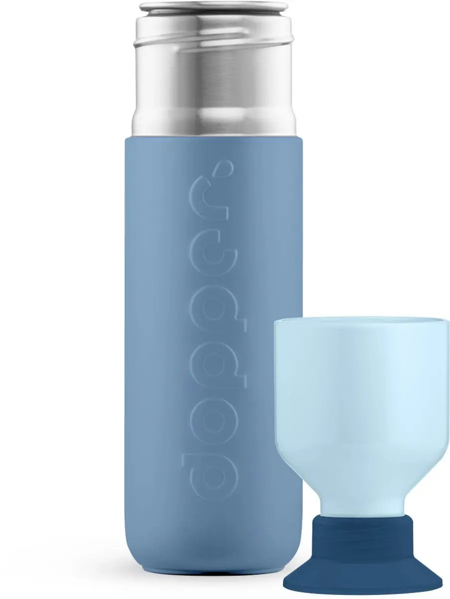 Dopper Steel Drinkfles 490ml - Coastal Blue