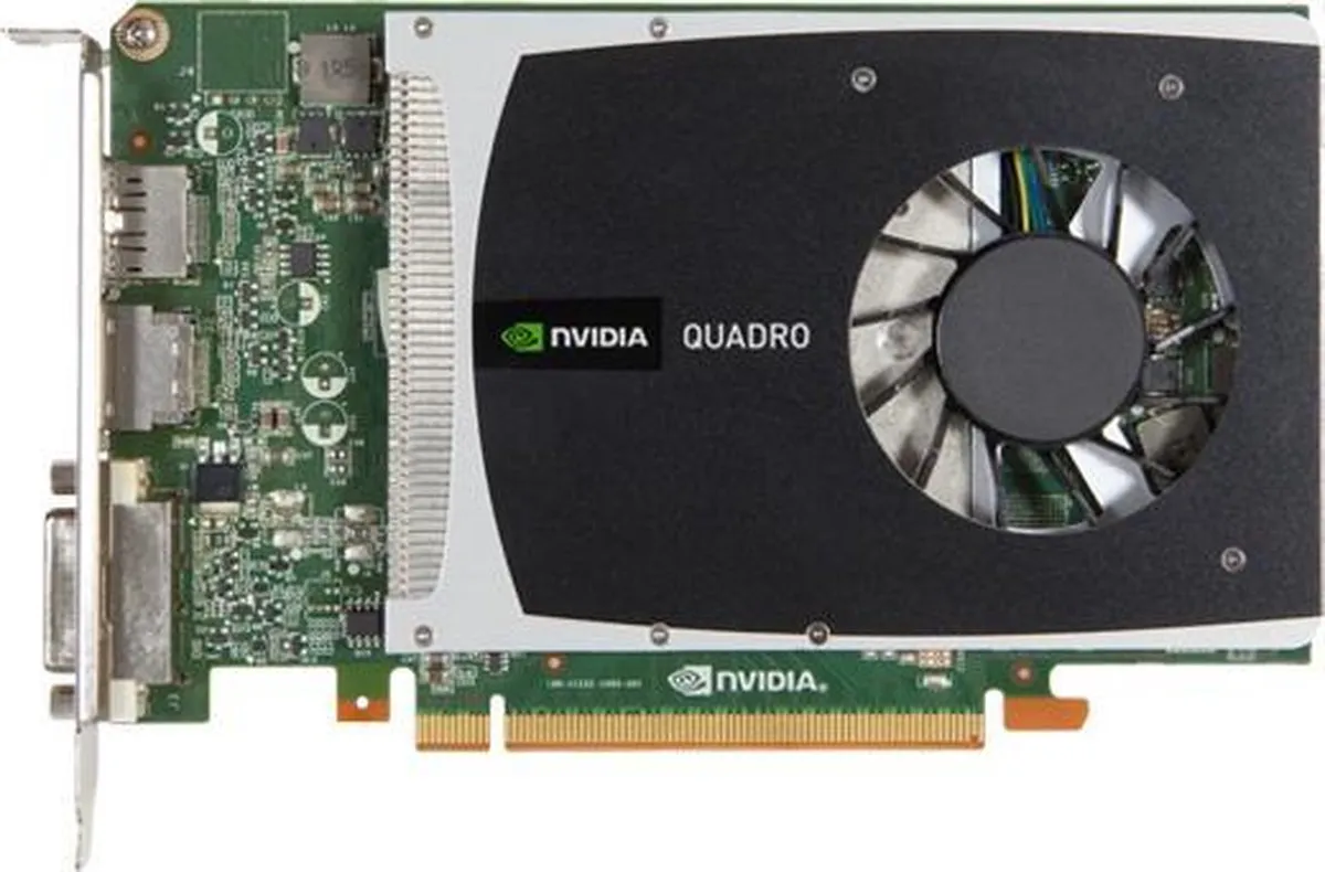 Dell NVIDIA Quadro 2000 Grafische Kaart - 1GB - 2x DisplayPort
