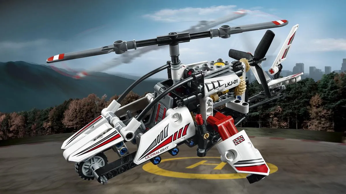 LEGO Technic Ultralicht Helikopter 42057 - 199 Stukken