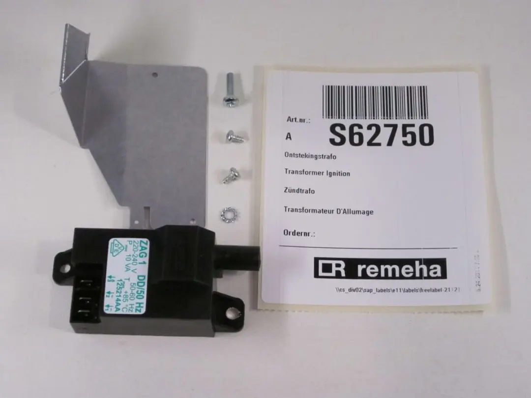 Remeha Ontstekingstrafo S62750