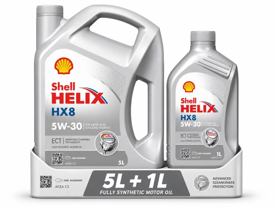 Shell Helix HX8 ECT 5W-30 C3 Motorolie