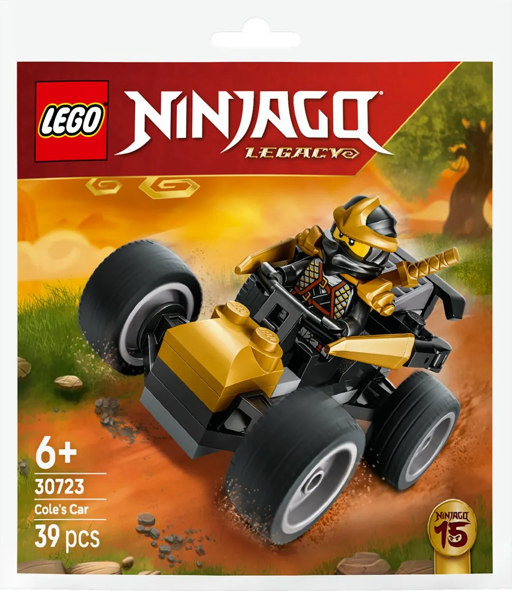 LEGO Ninjago 30723 Ninja Coles Auto - 39 Stukken