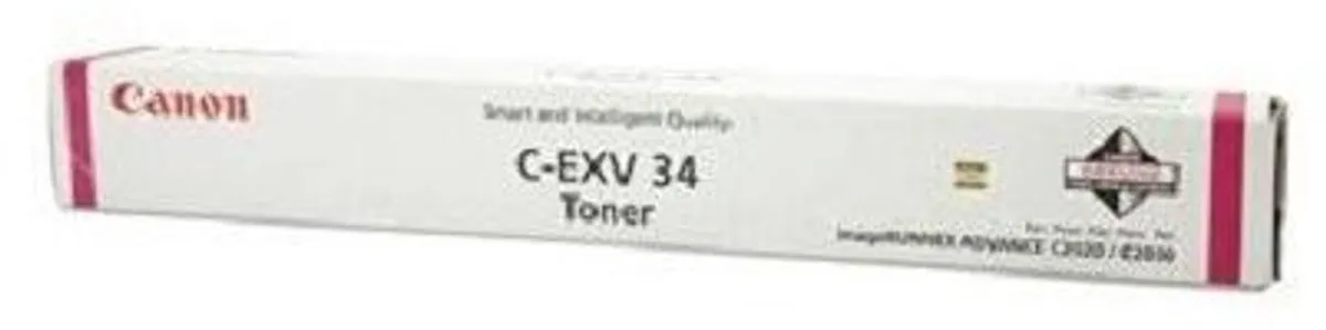 Canon C-EXV34 Magenta Tonercartridge - 19.000 pagina's