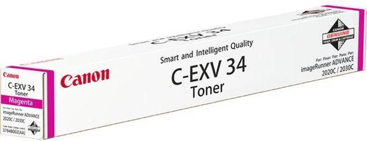 Canon C-EXV34 Magenta Tonercartridge - 19.000 pagina's