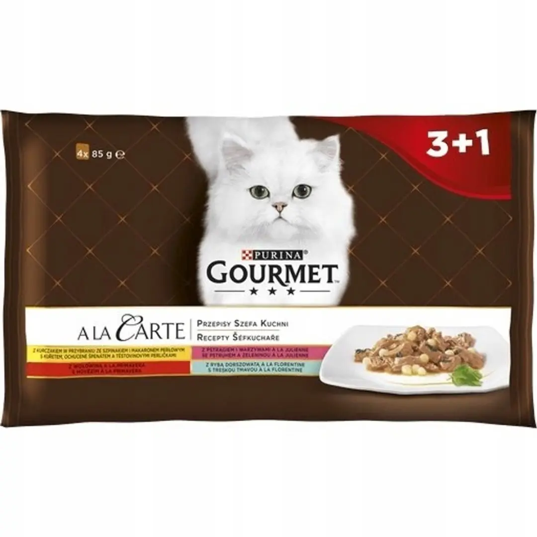 Purina Gourmet Perle Ala Carte Natvoer Mix Smaken 48x85g