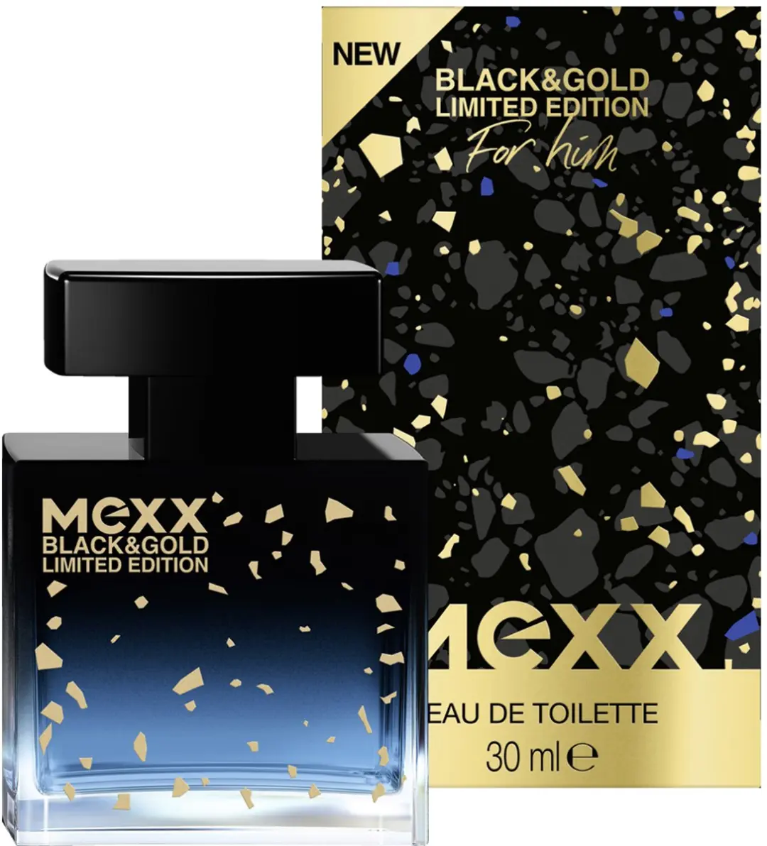 Mexx Black & Gold For Men EDT