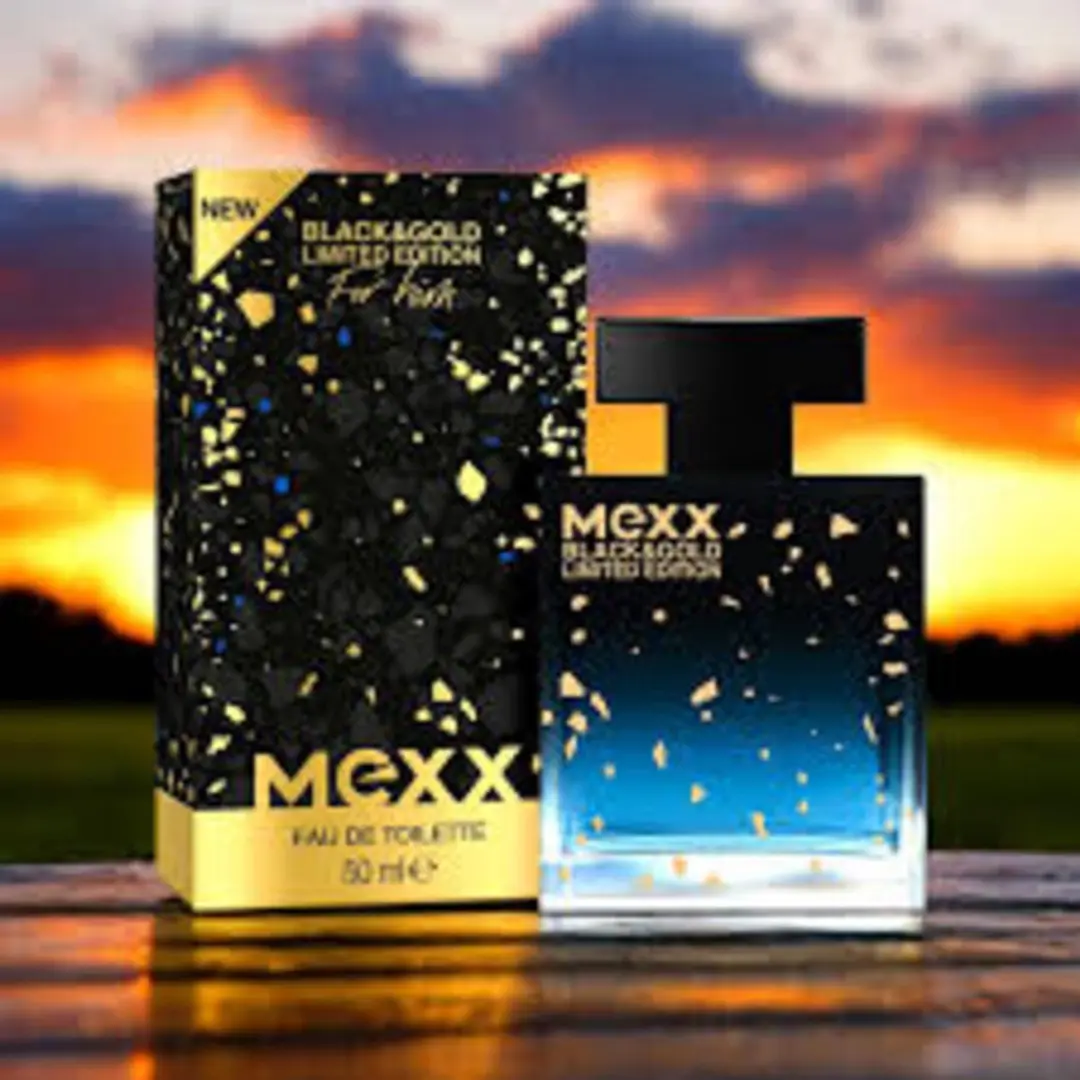 Mexx Black & Gold For Men EDT - 30ml