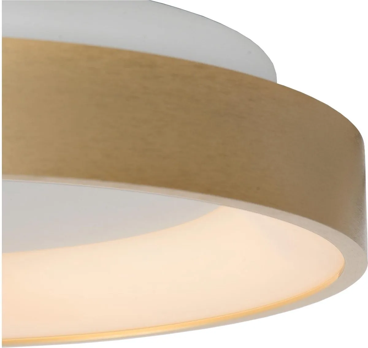 Lucide Vidal Plafonnière Ø28cm - LED 20W 2700K Mat Goud
