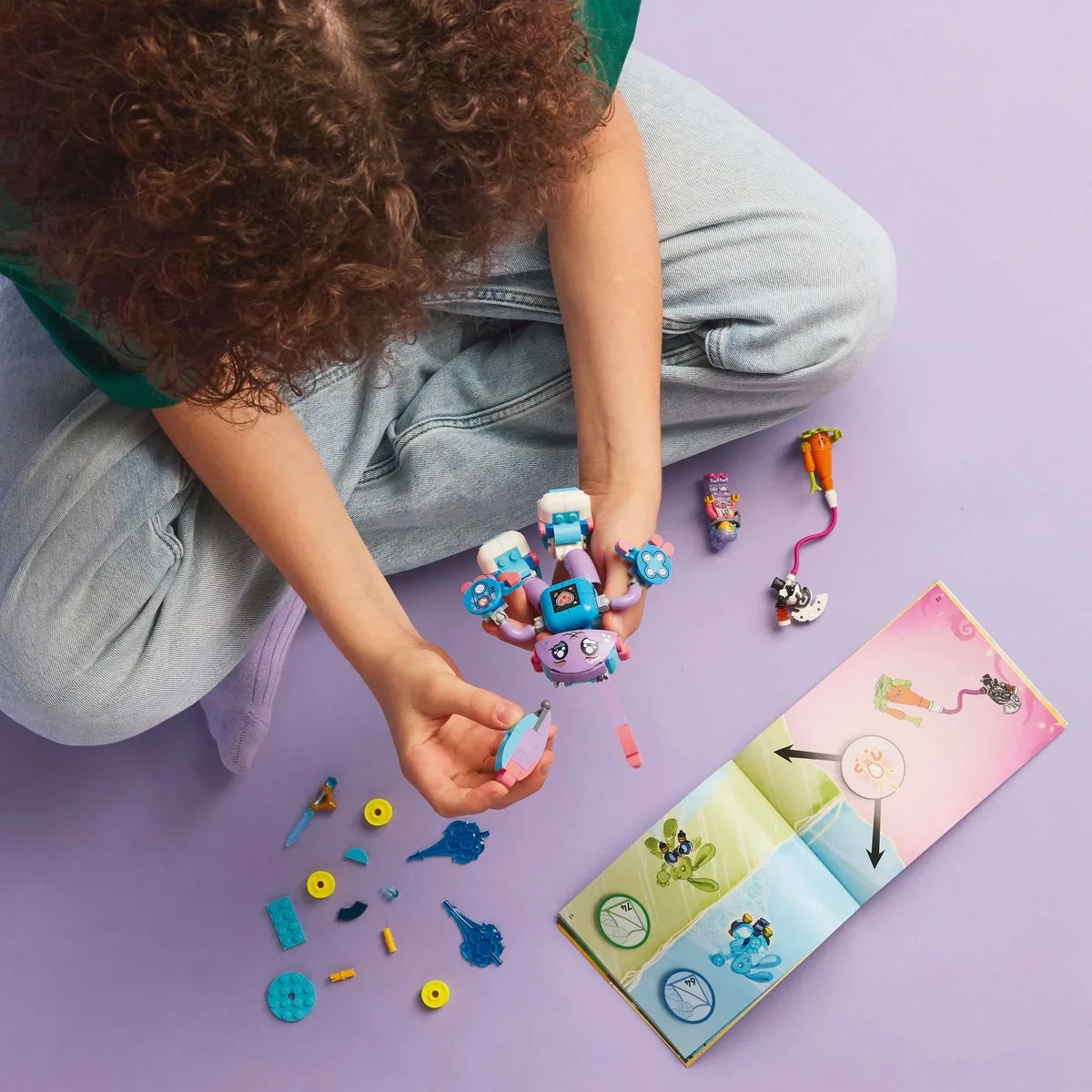 LEGO DREAMZzz Izzie en Bunchurro 71490 - 252 Stukken - Meerkleurig