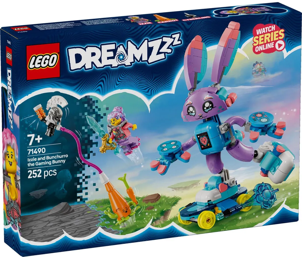 LEGO DREAMZzz Izzie en Bunchurro 71490 - 252 Stukken - Meerkleurig