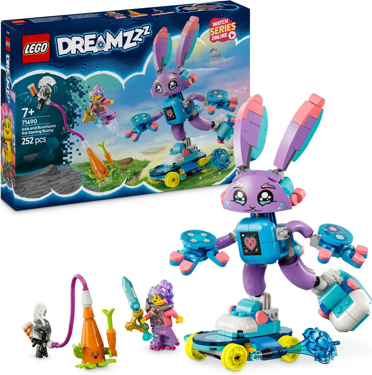 LEGO DREAMZzz Izzie en Bunchurro 71490 - 252 Stukken - Meerkleurig - afbeelding 6 van 6