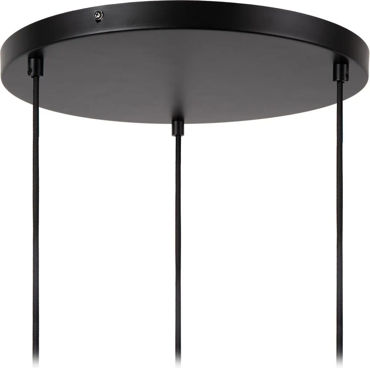 Lucide Jessica Hanglamp Ø35,5cm - 3xE27 - Zwart