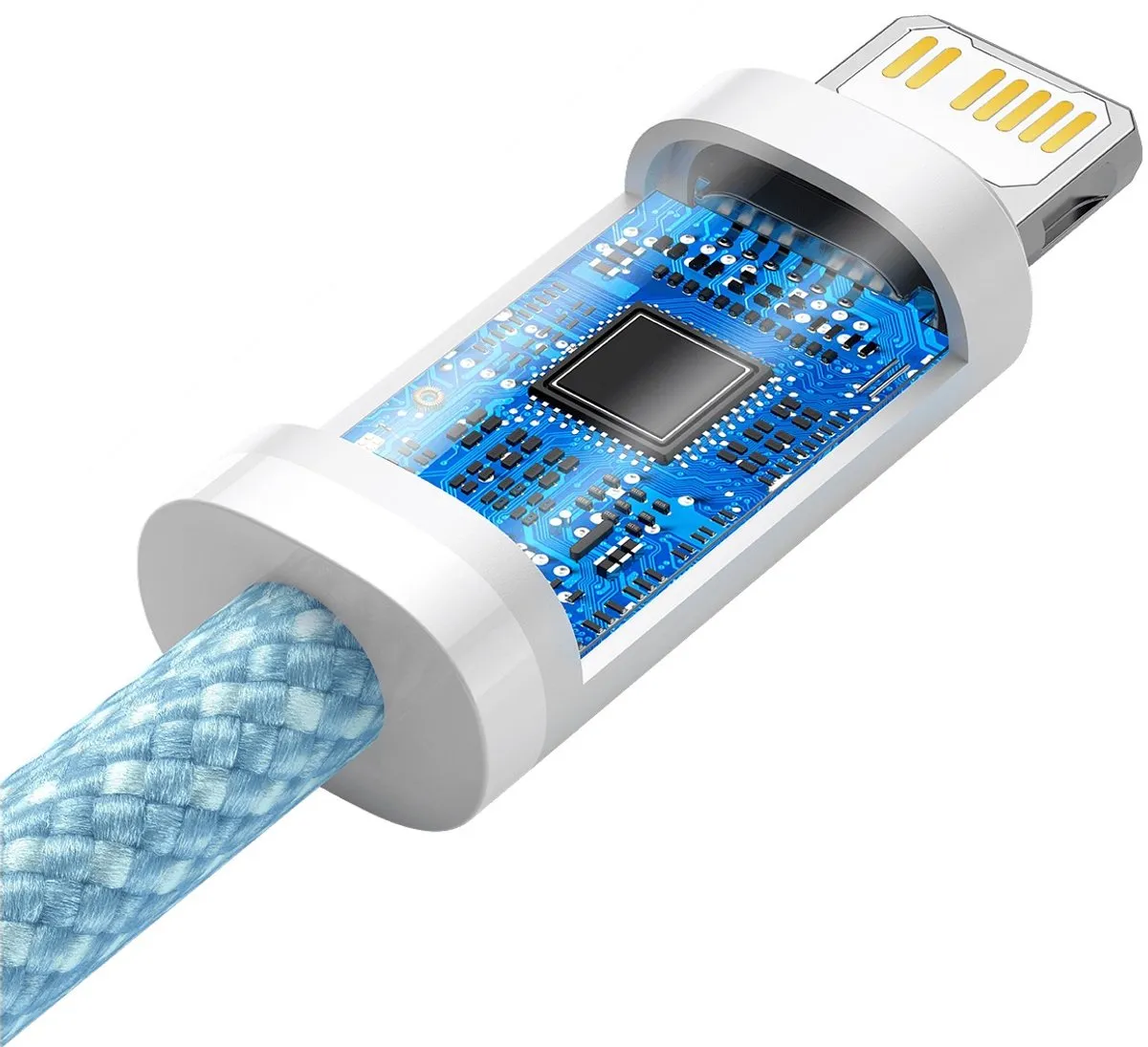 Baseus Dynamic Series USB-C naar Lightning Kabel 20W 1M - Transparant